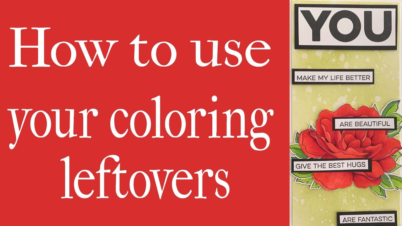 How to use extra Copic Marker projects