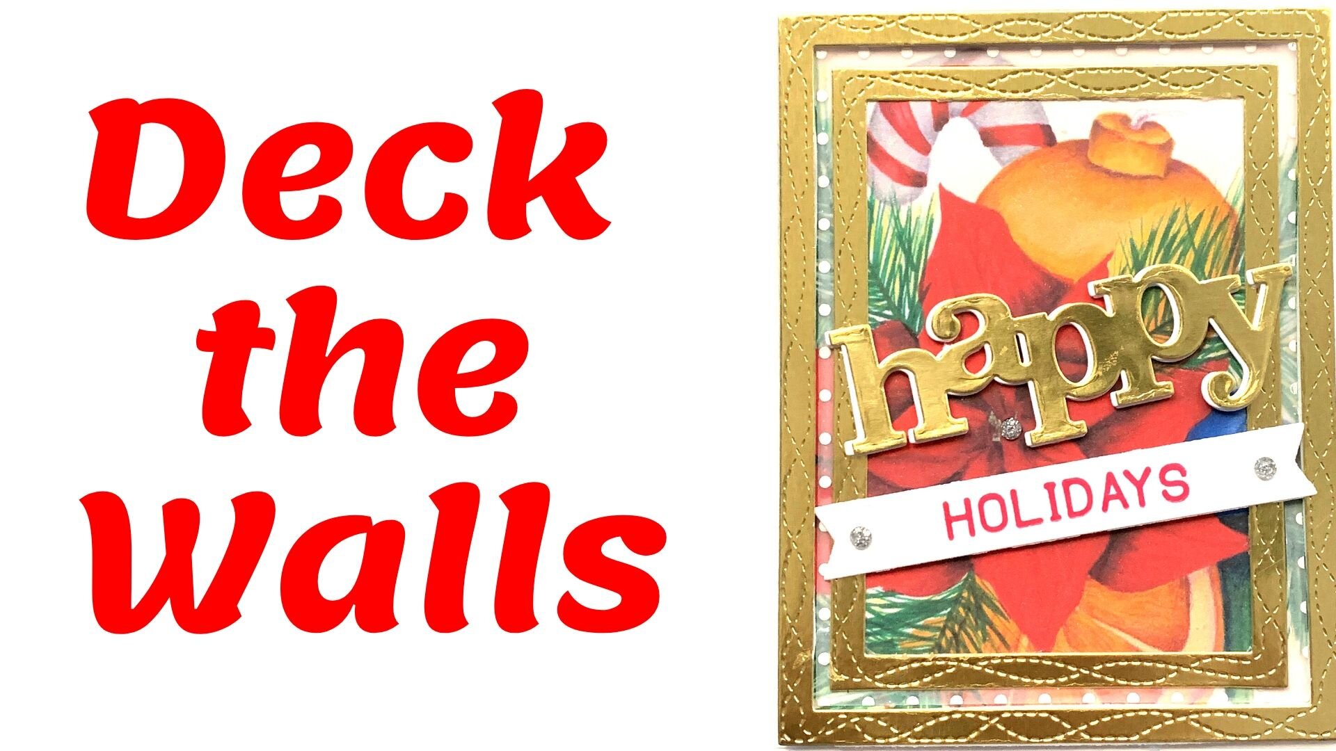 How to make a Holiday card