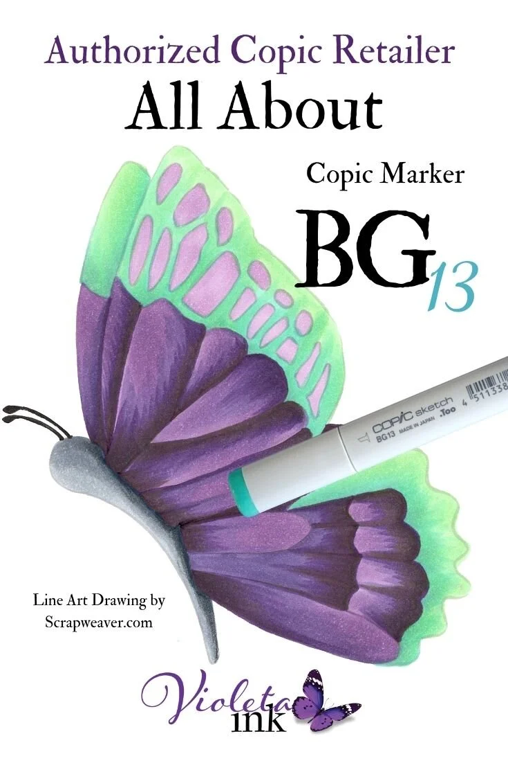 All About Copic Coloring with BG13 | Mint Green