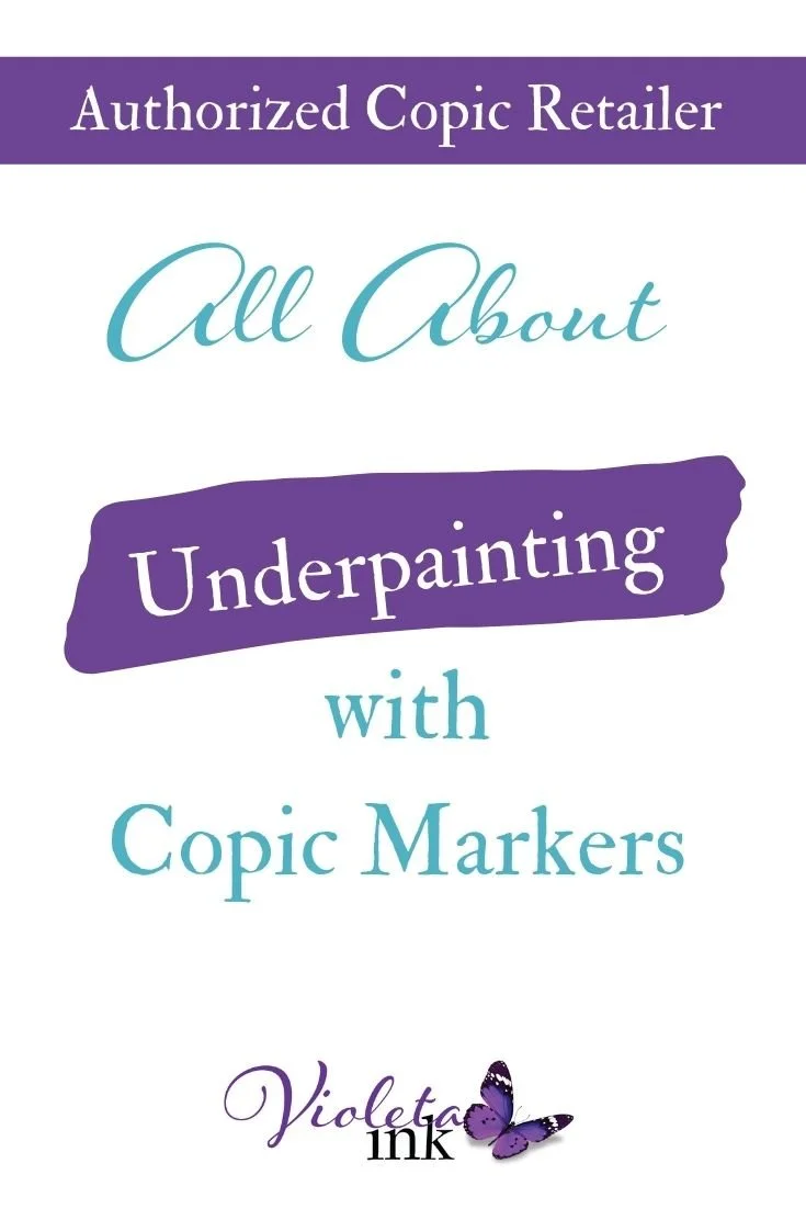 Underpainting with Copic Markers
