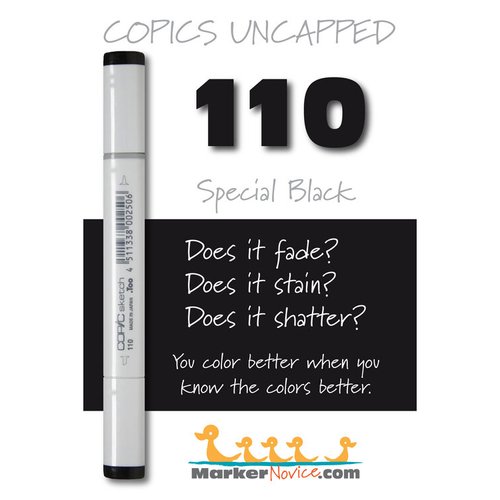  Copic Sketch Marker - 100 Black