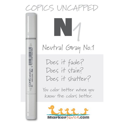 Natural Gray N1 COPIC VARIOUS INK REFILL TOO Sketch Marker Refillable 25ml