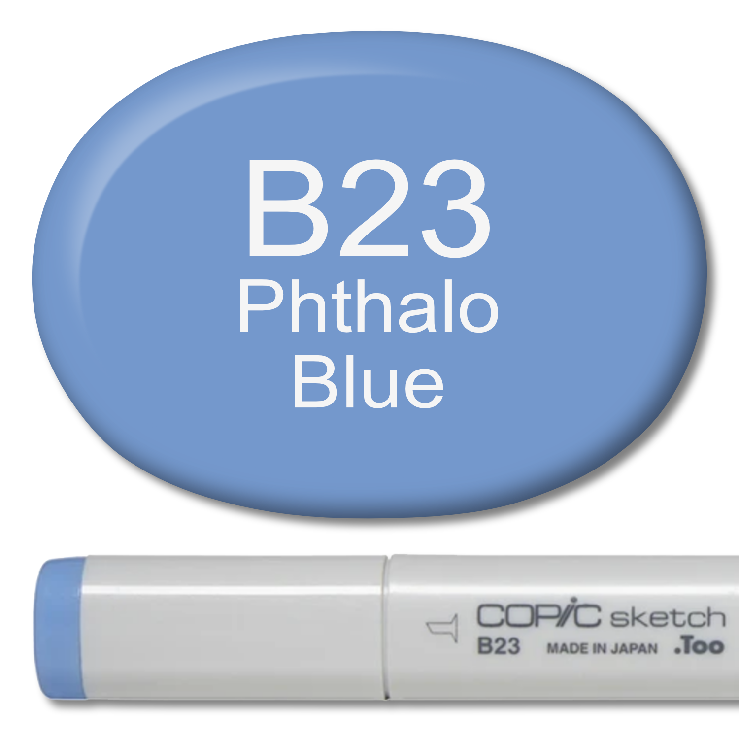 B23 - Copic Sketch Marker Phthalo Blue