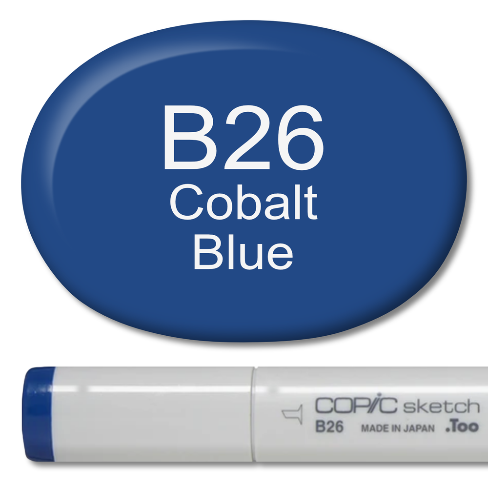 B26 - Copic Sketch Marker Cobalt Blue — Violeta Ink