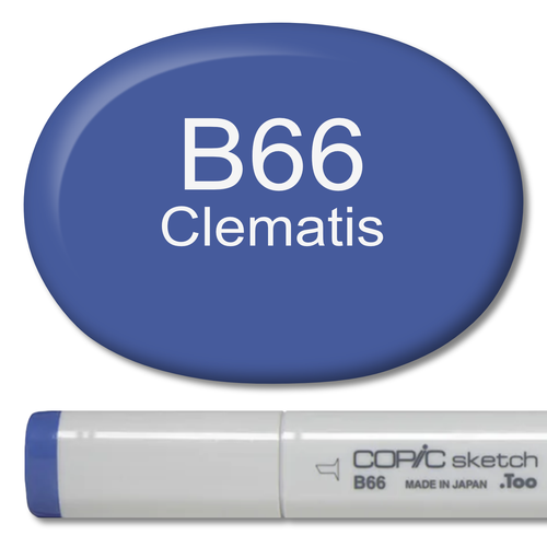 B66 - Copic Sketch Marker Clematis — Violeta Ink