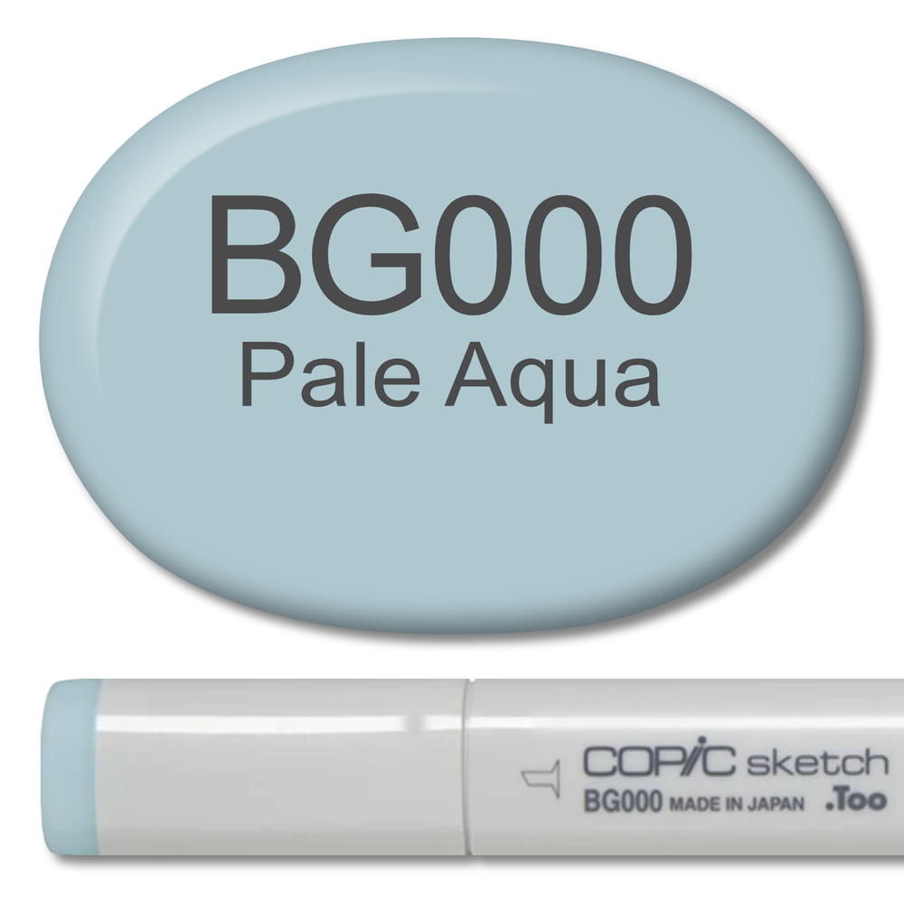 BG000 - Copic Sketch Marker Pale Aqua — Violeta Ink
