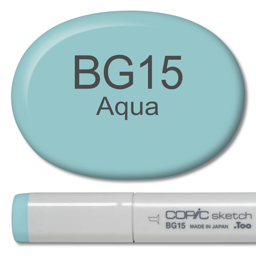 Copic - Sketch Marker - Aqua - BG15