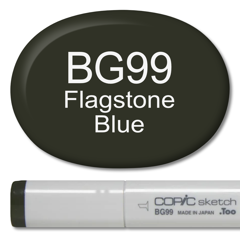 BG99 - Copic Sketch Marker Flagstone Blue — Violeta Ink