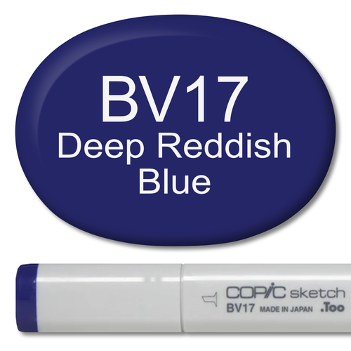 BV17 - Copic Sketch Marker Deep Reddish Blue — Violeta Ink