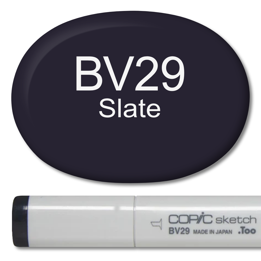 BV29 - Copic Sketch Marker Slate — Violeta Ink