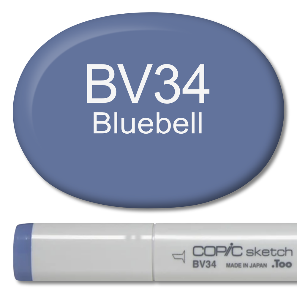 BV13 - Copic Sketch Marker Hydrangea Blue — Violeta Ink