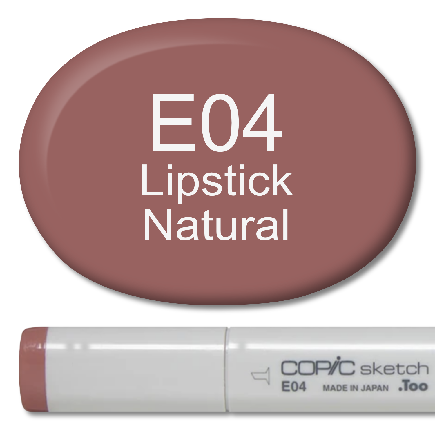 E04 - Copic Sketch Marker Lipstick Natural