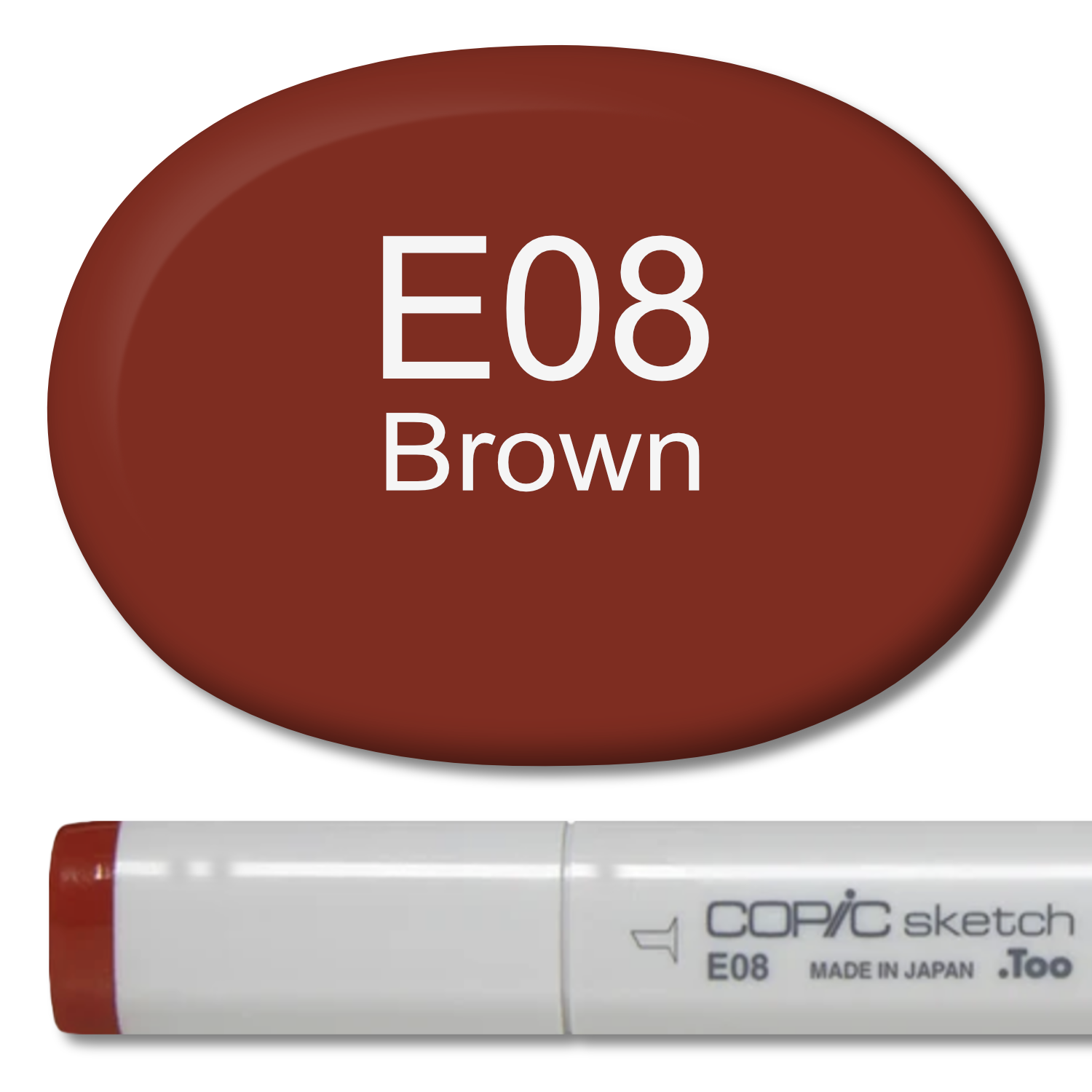 E08 - Copic Sketch Marker Brown