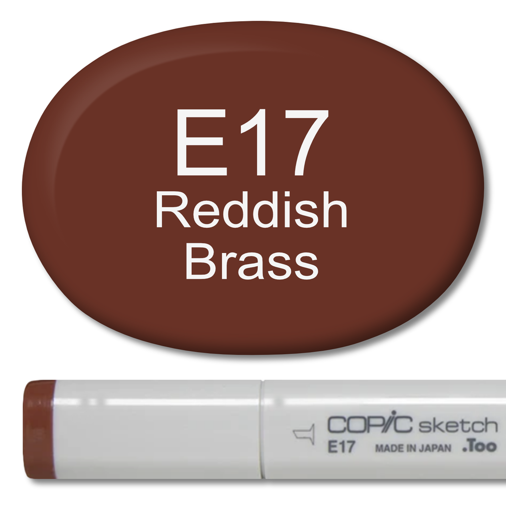 E17 - Copic Sketch Marker Reddish Brass — Violeta Ink