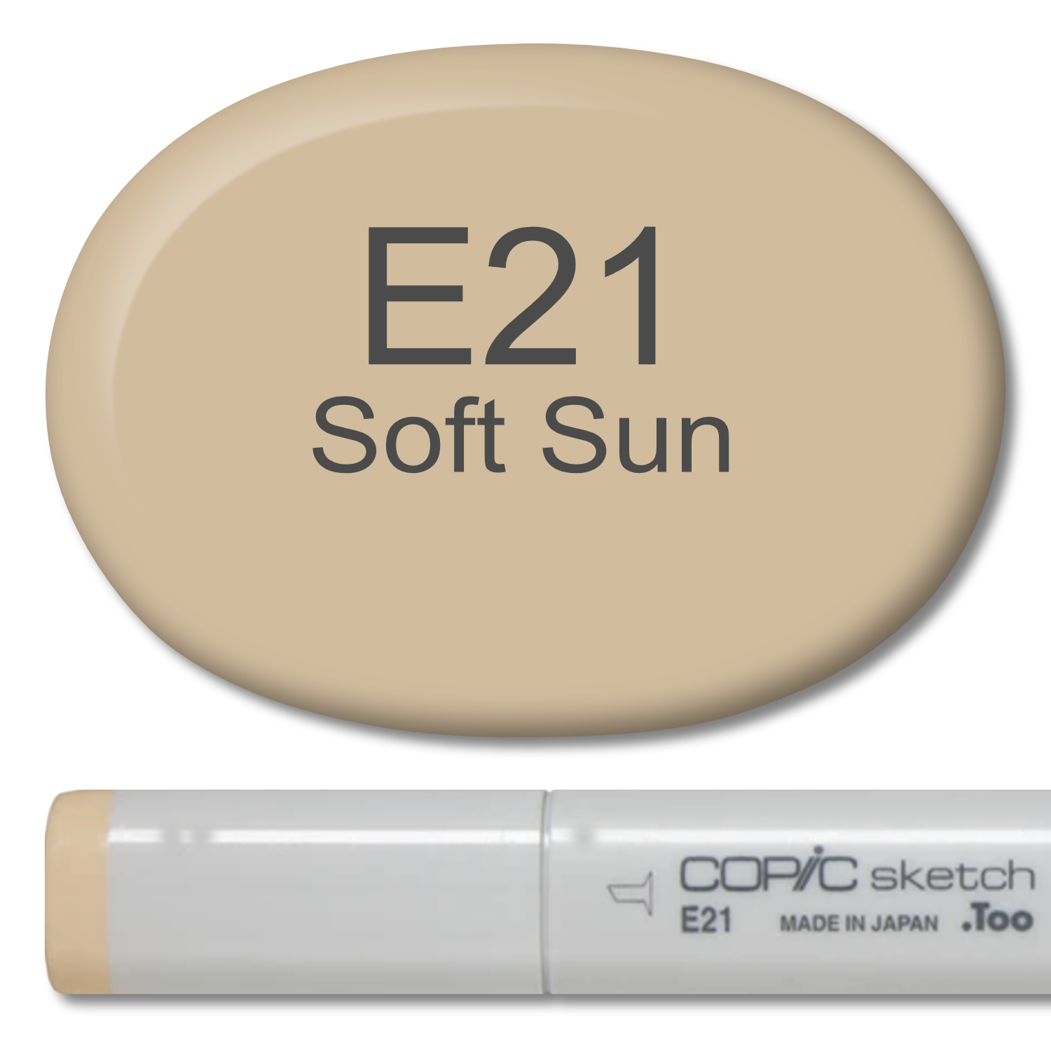 E21 - Copic Sketch Marker Soft Sun