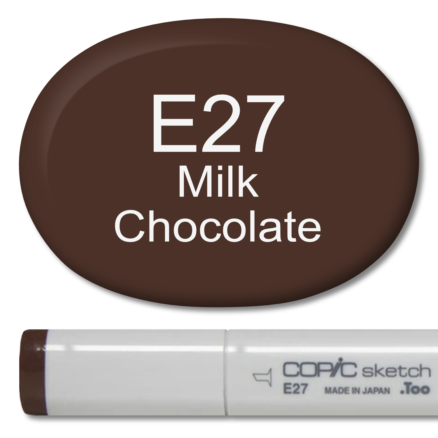 E27 - Copic Sketch Marker Milk Chocolate