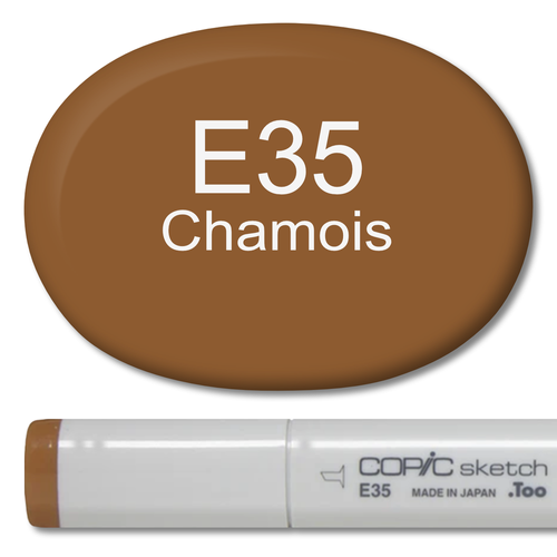 E35 - Copic Sketch Marker Chamois — Violeta Ink