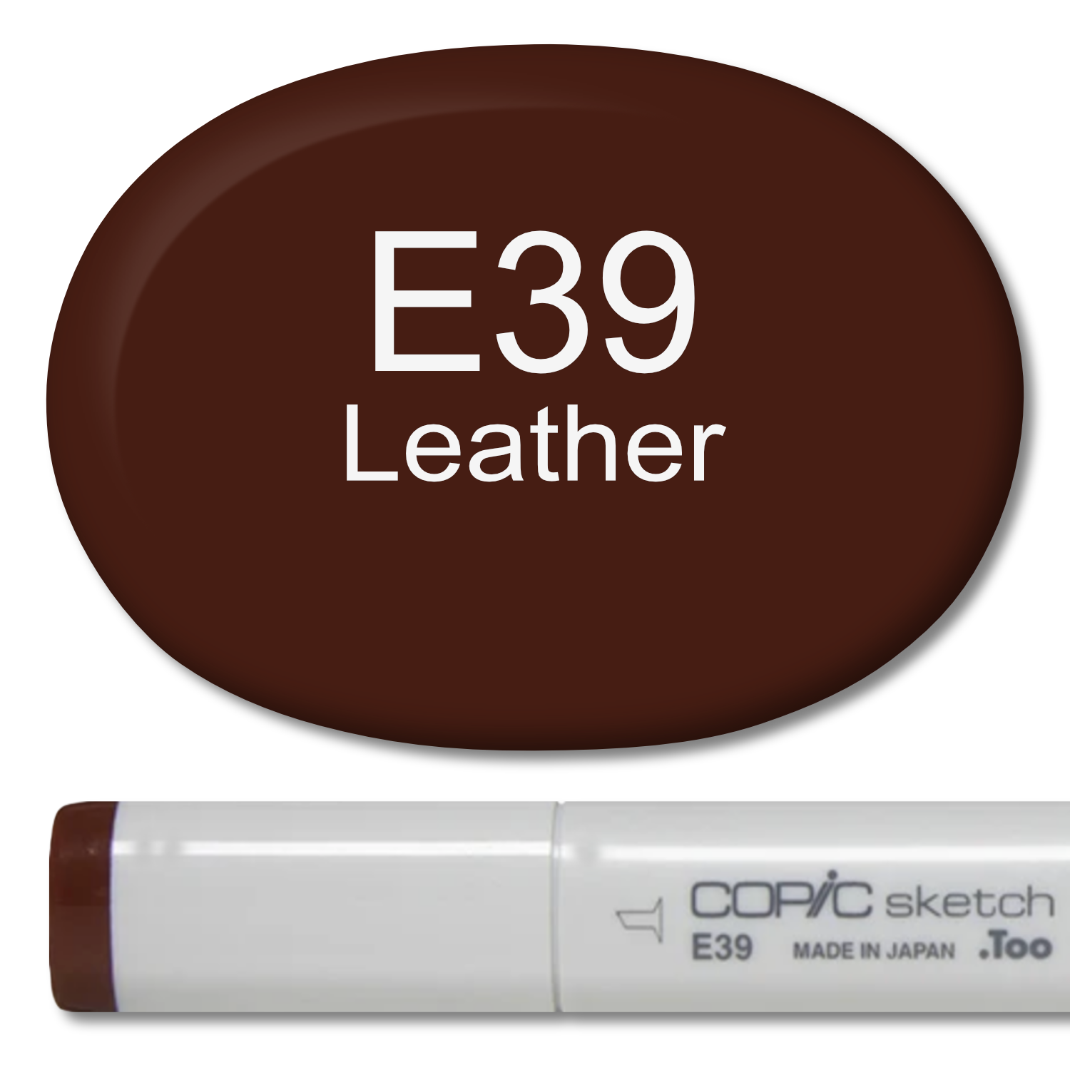 E39 - Copic Sketch Marker Leather