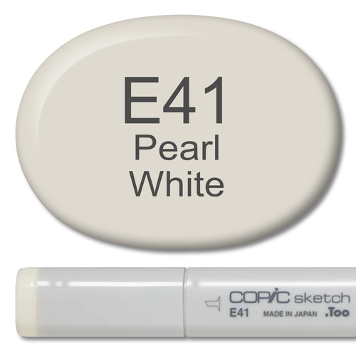 E41 - Copic Sketch Marker Pearl White — Violeta Ink