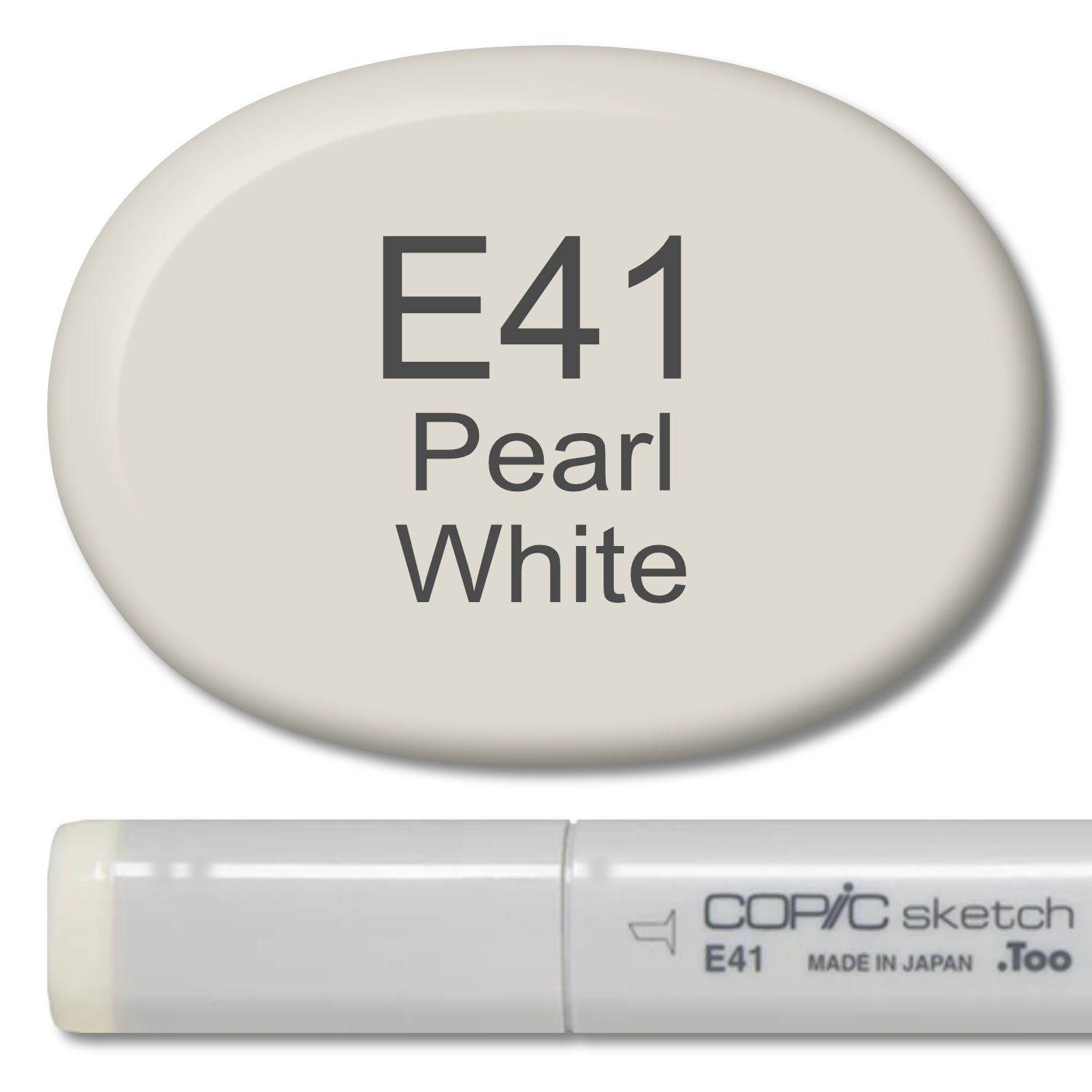 E41 - Copic Sketch Marker Pearl White