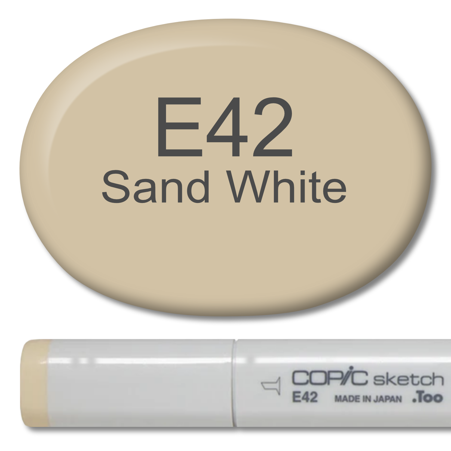 E42 - Copic Sketch Marker Sand White