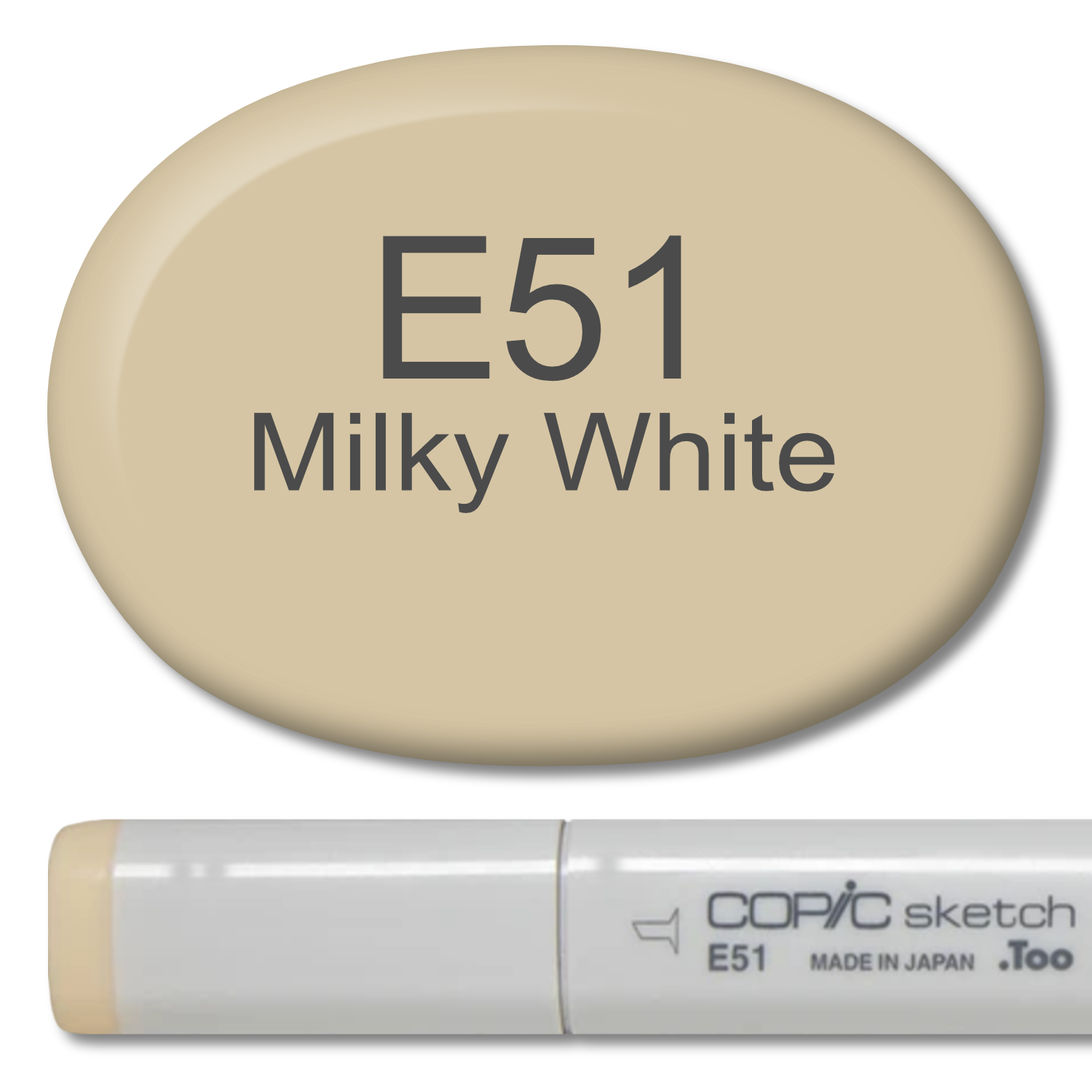 E51 - Copic Sketch Marker Milky White