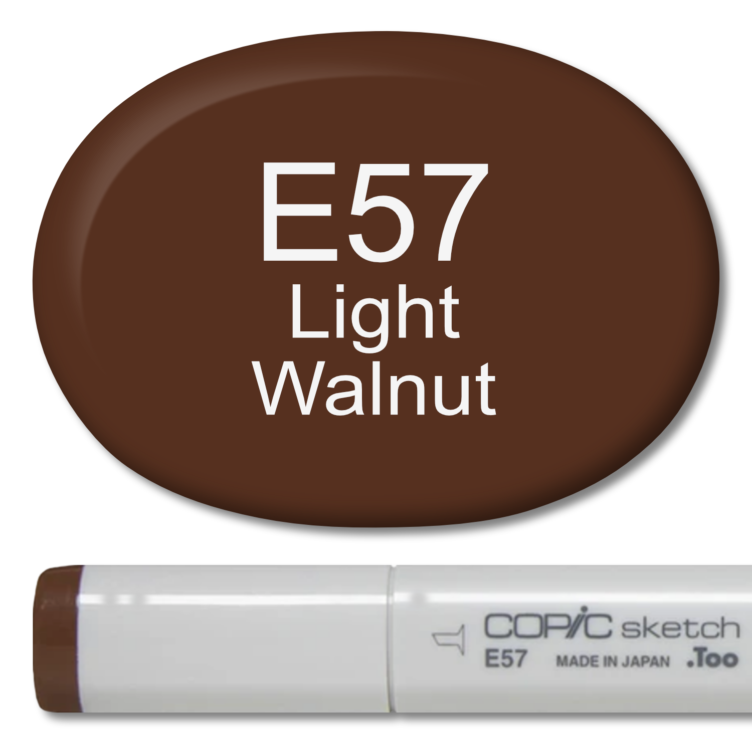 E57 - Copic Sketch Marker Light Walnut