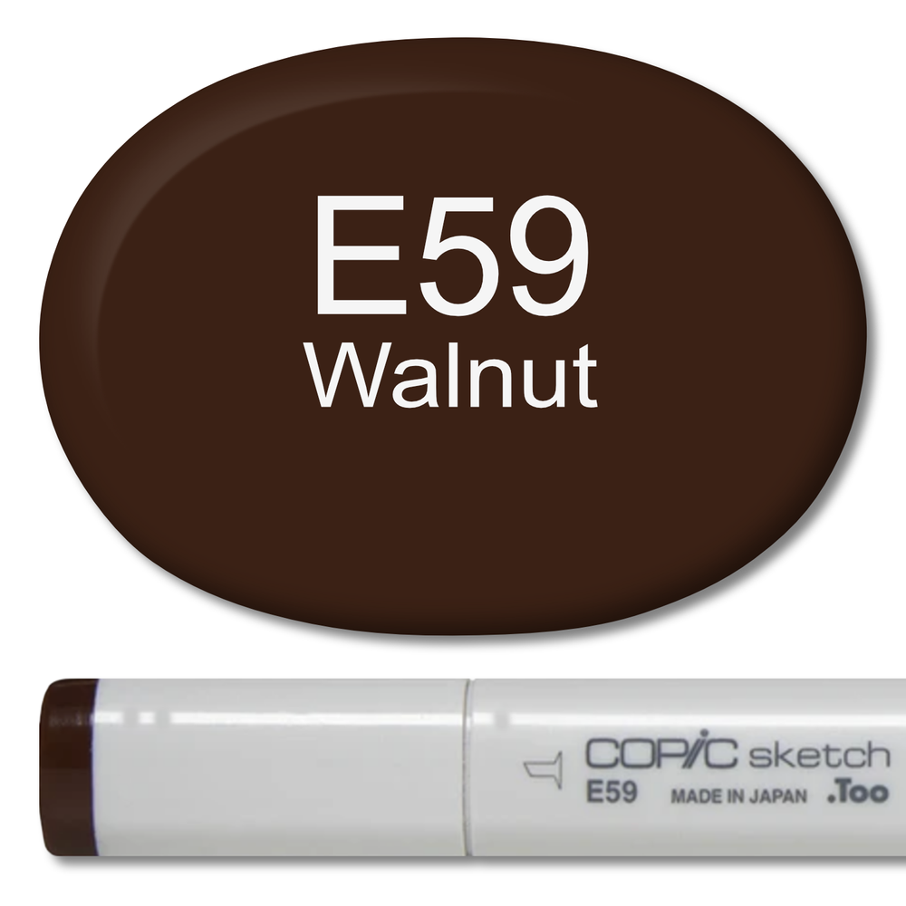 E59 - Copic Sketch Marker Walnut — Violeta Ink