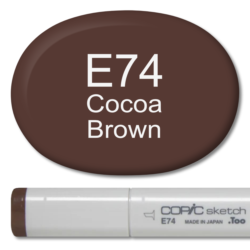 Copic Sketch Marker, Cocoa Brown 