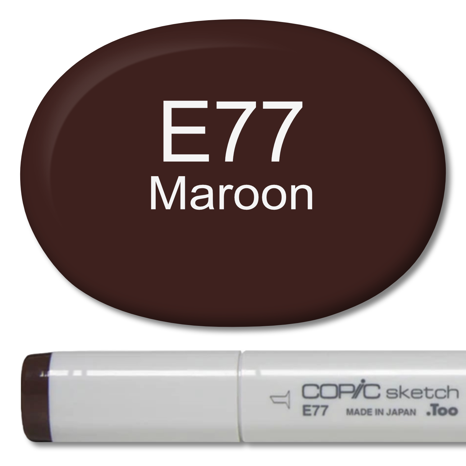 E77 - Copic Sketch Marker Maroon