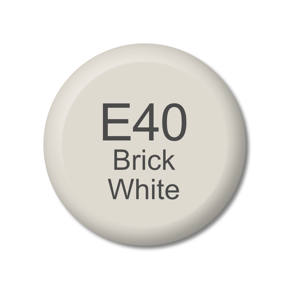E40 - Copic Refill Brick White
