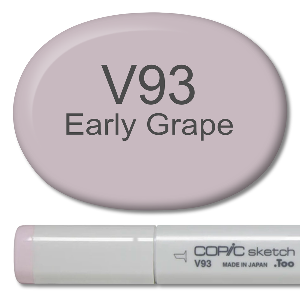 V93 - Copic Sketch Marker Early Grape — Violeta Ink