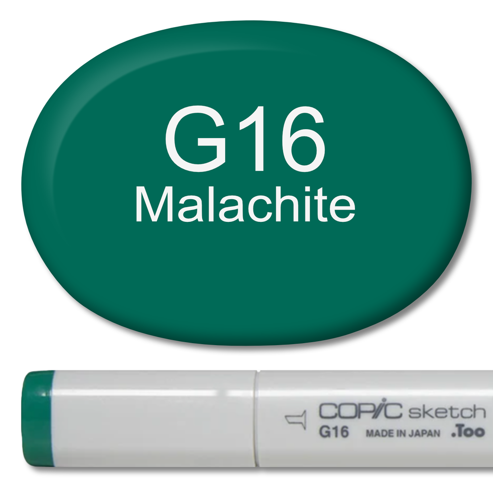 G16 - Copic Sketch Marker Malachite — Violeta Ink
