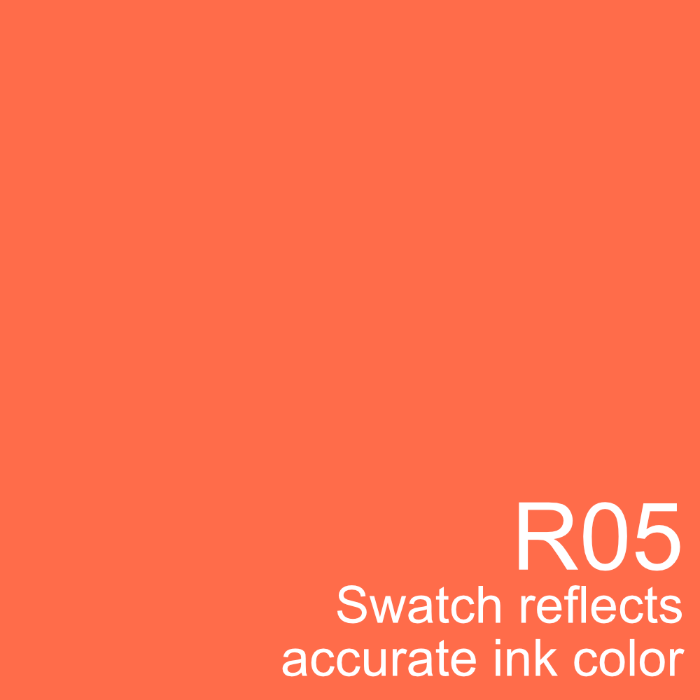 R05 - Copic Sketch Marker Salmon Red — Violeta Ink