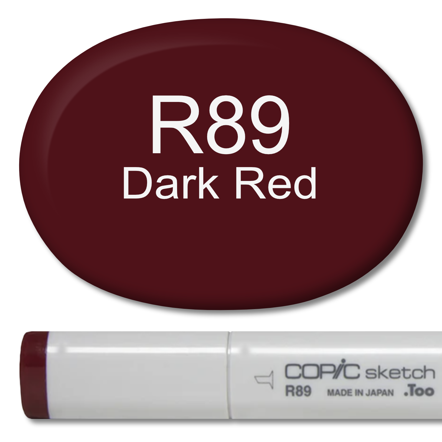 R89 - Copic Sketch Marker Dark Red