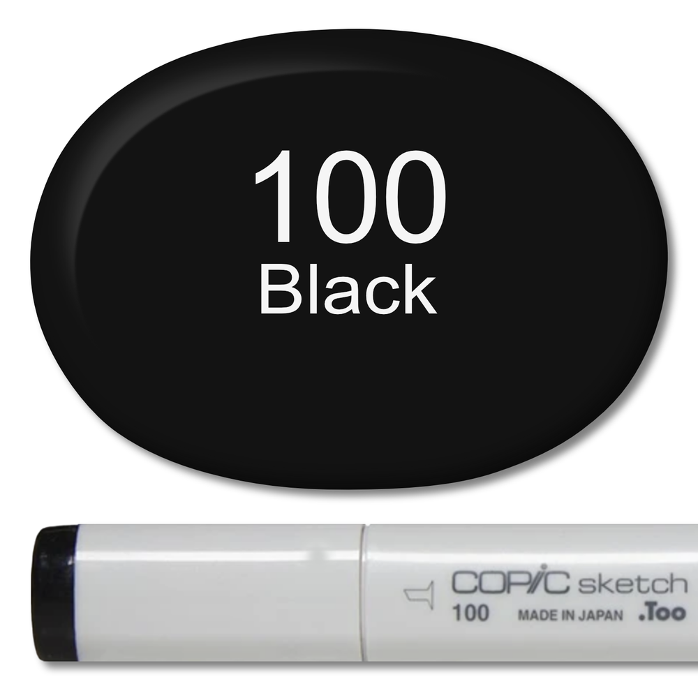 Copic Sketch Marker - Black 100