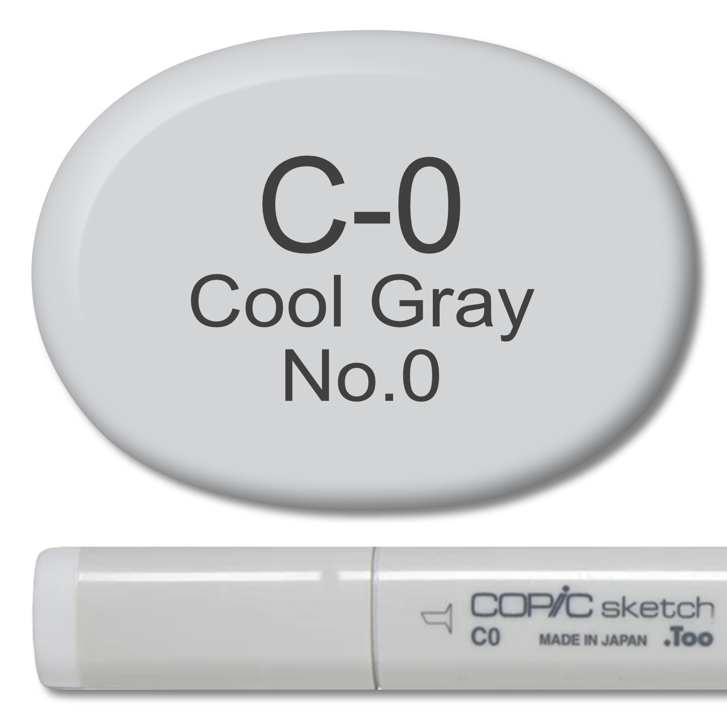 C0 - Copic Sketch Marker Cool Gray