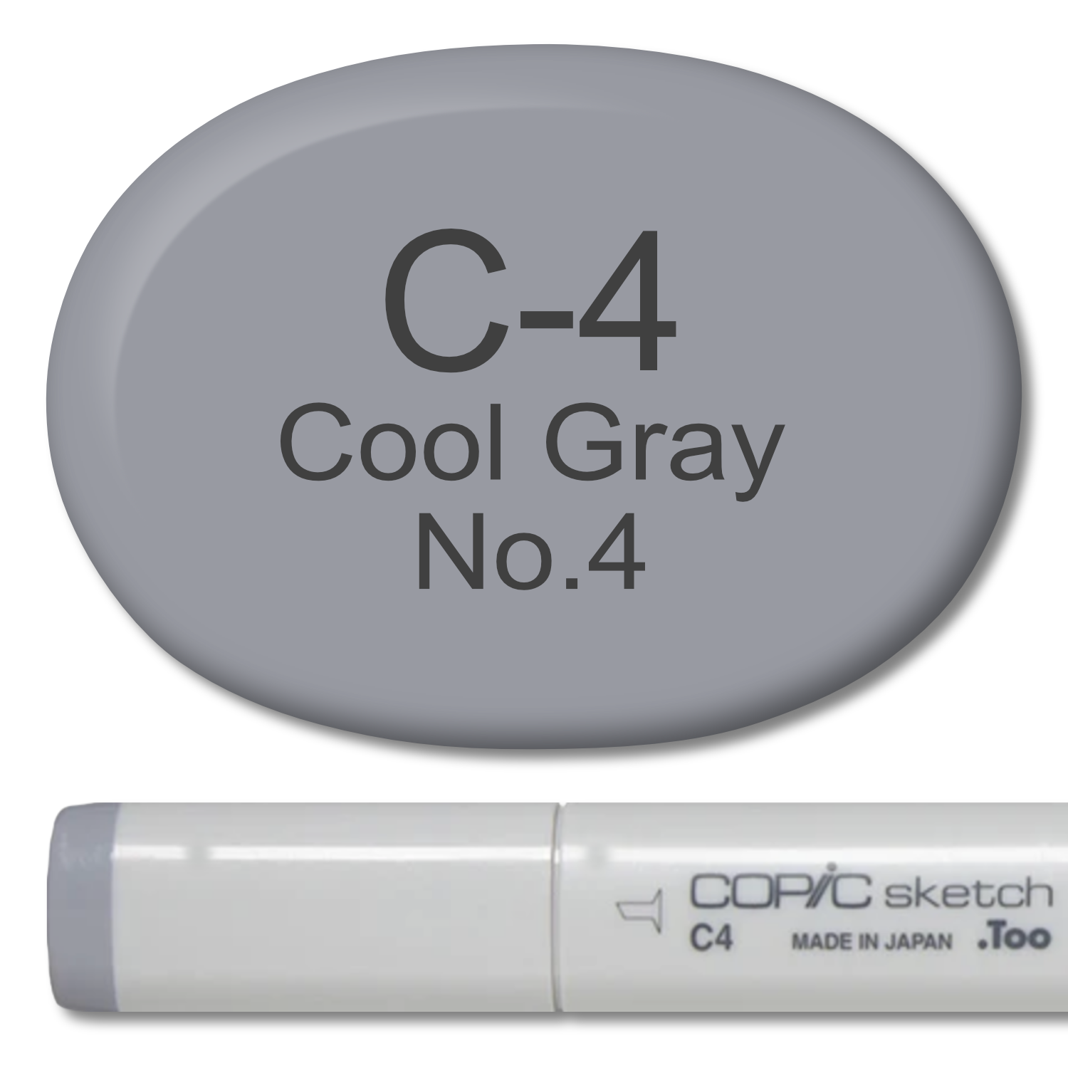C4 - Copic Sketch Marker Cool Gray