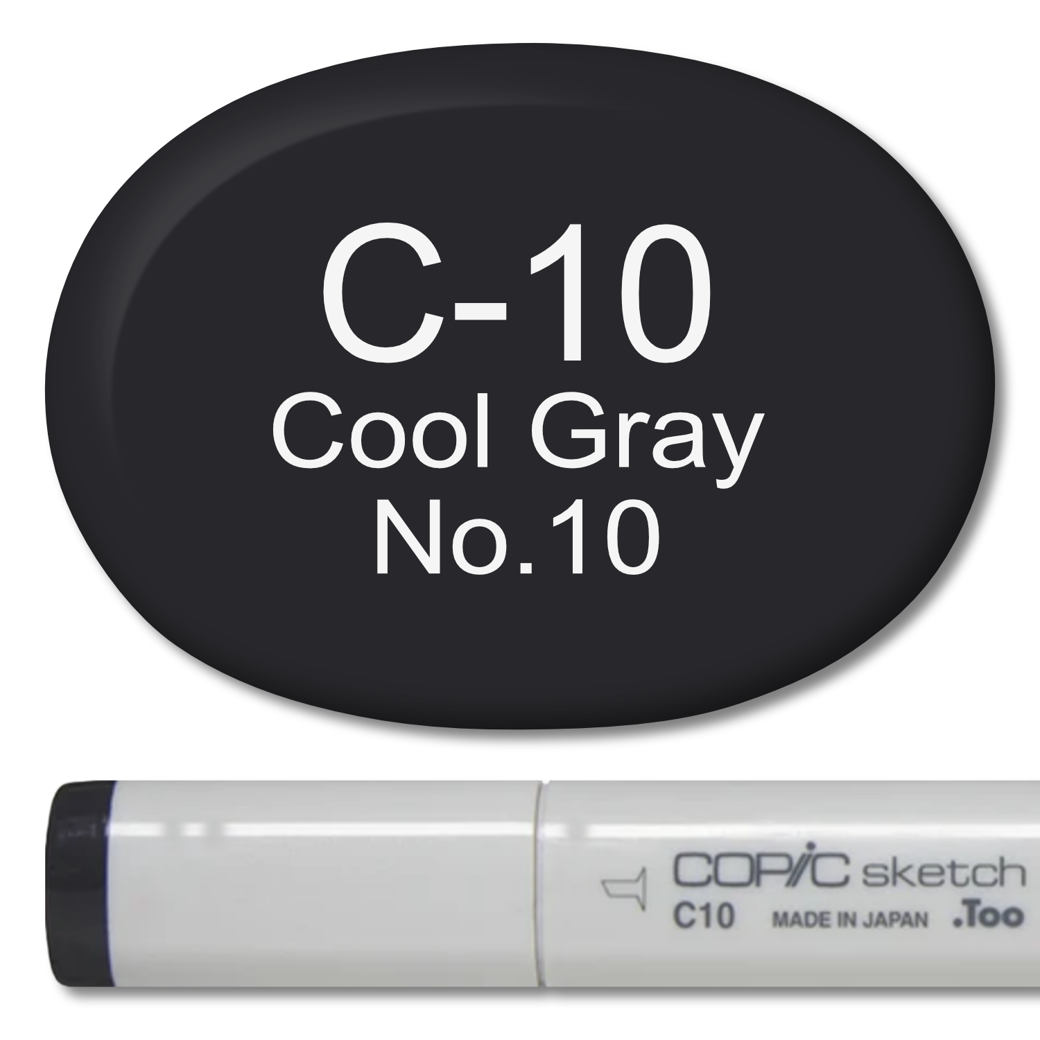C10 - Copic Sketch Marker Cool Gray