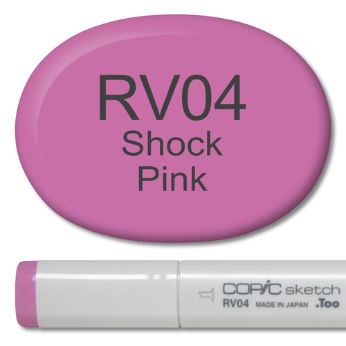 RV04 - Copic Sketch Marker Shock Pink — Violeta Ink