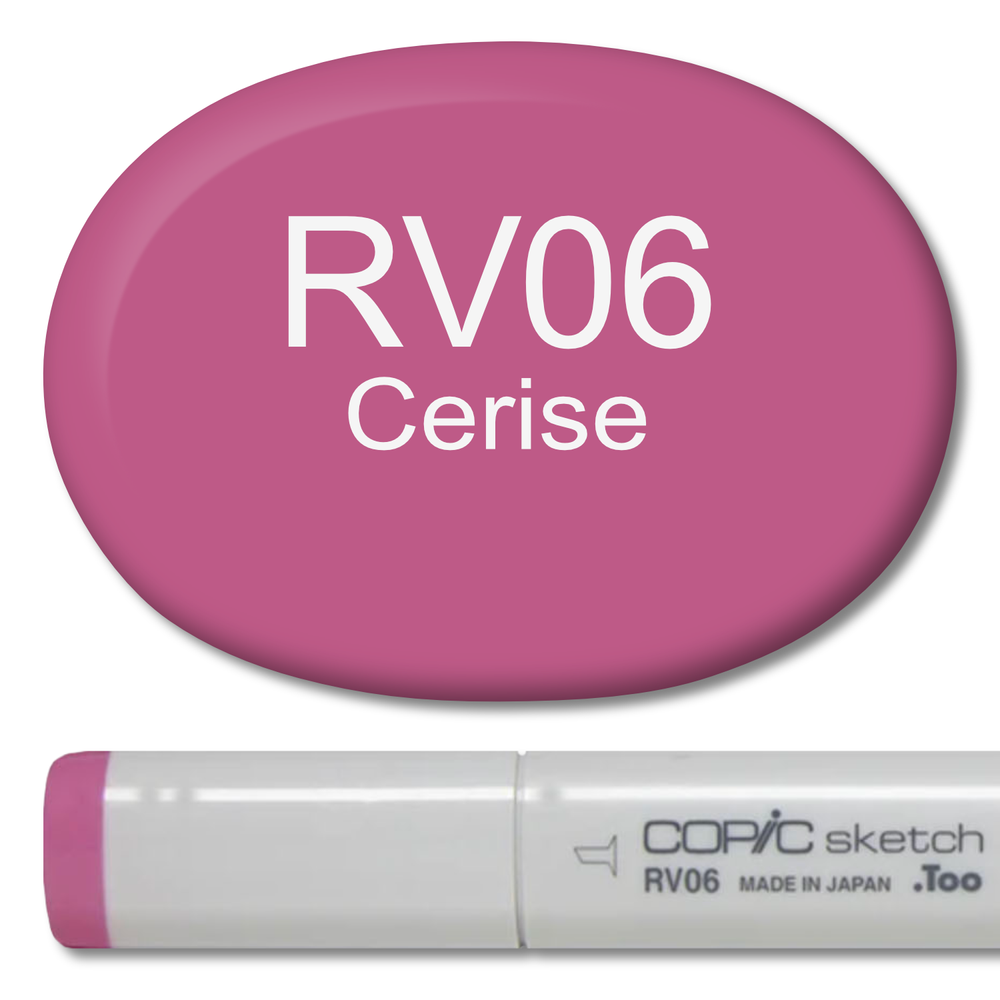 RV06 - Copic Sketch Marker Cerise — Violeta Ink