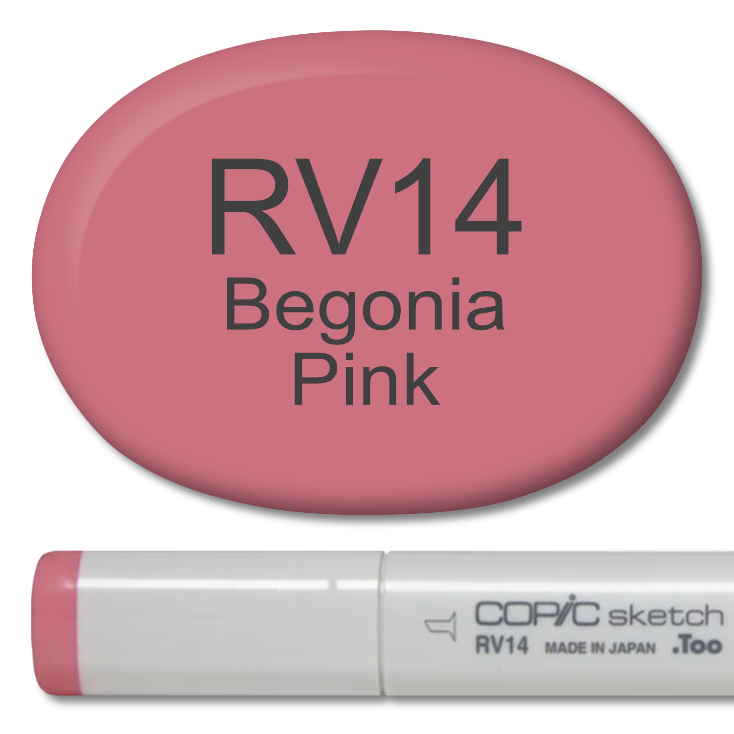 RV14 - Copic Sketch Marker Begonia Pink