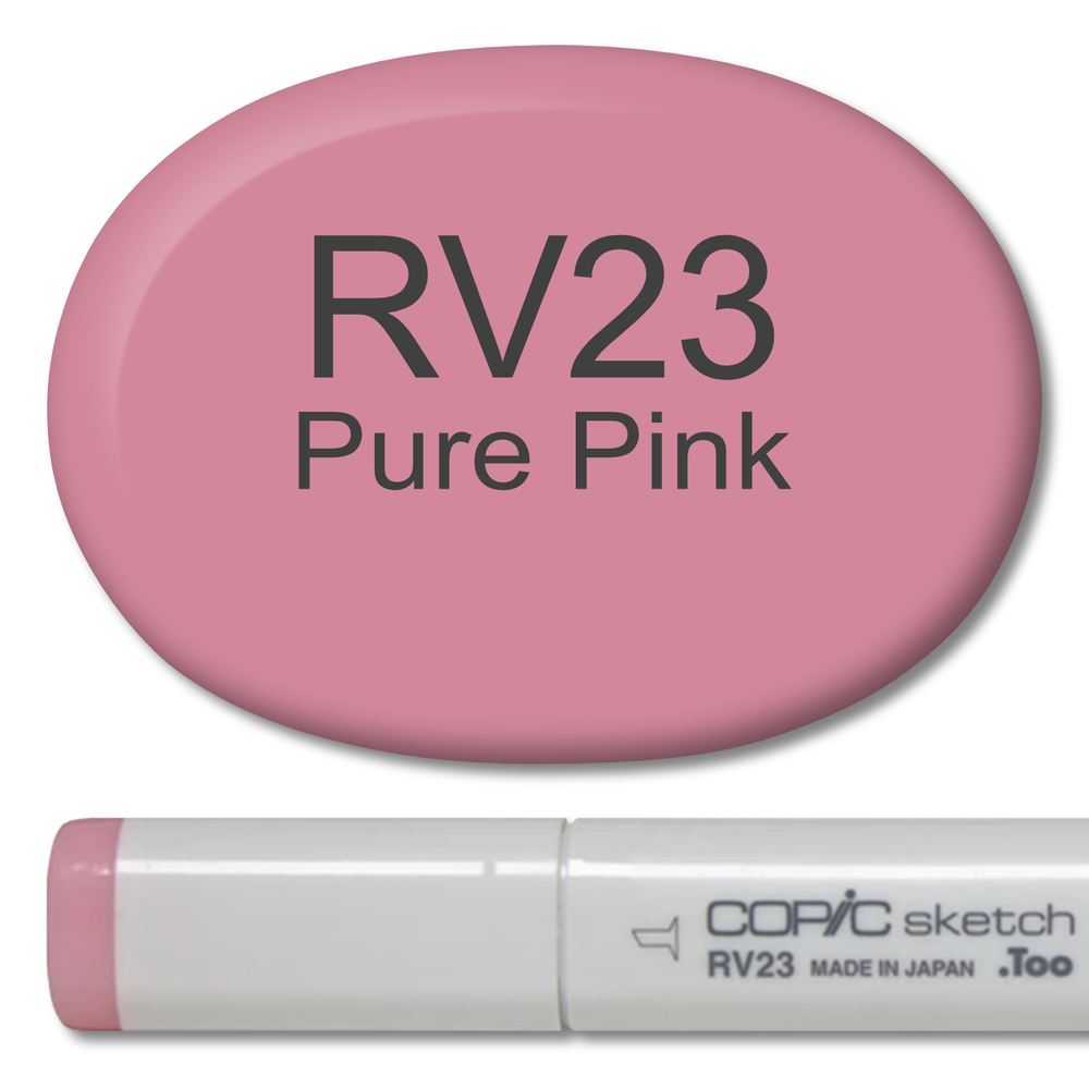 RV23 - Copic Sketch Marker Pure Pink — Violeta Ink