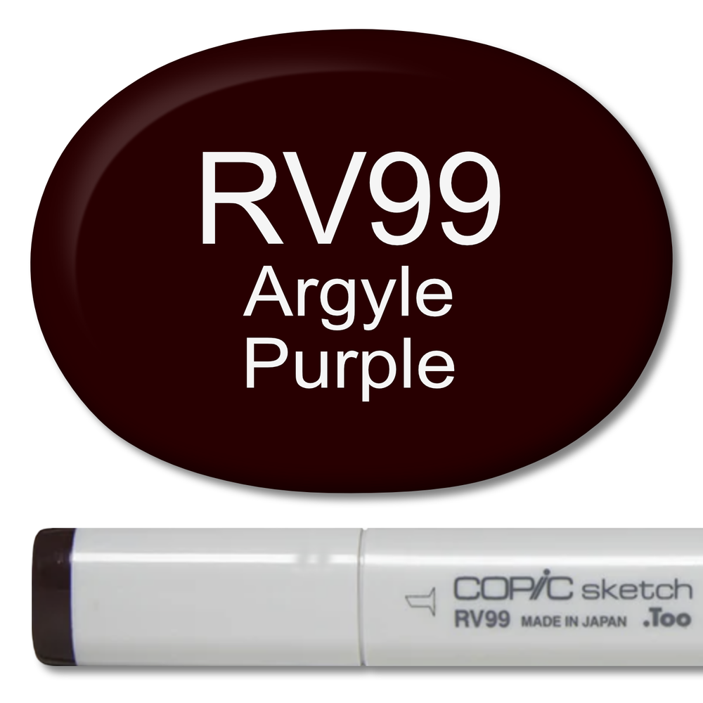 RV99 - Copic Sketch Marker Argyle Purple — Violeta Ink RV99 - Copic Sketch Marker Argyle Purple — Violeta Ink