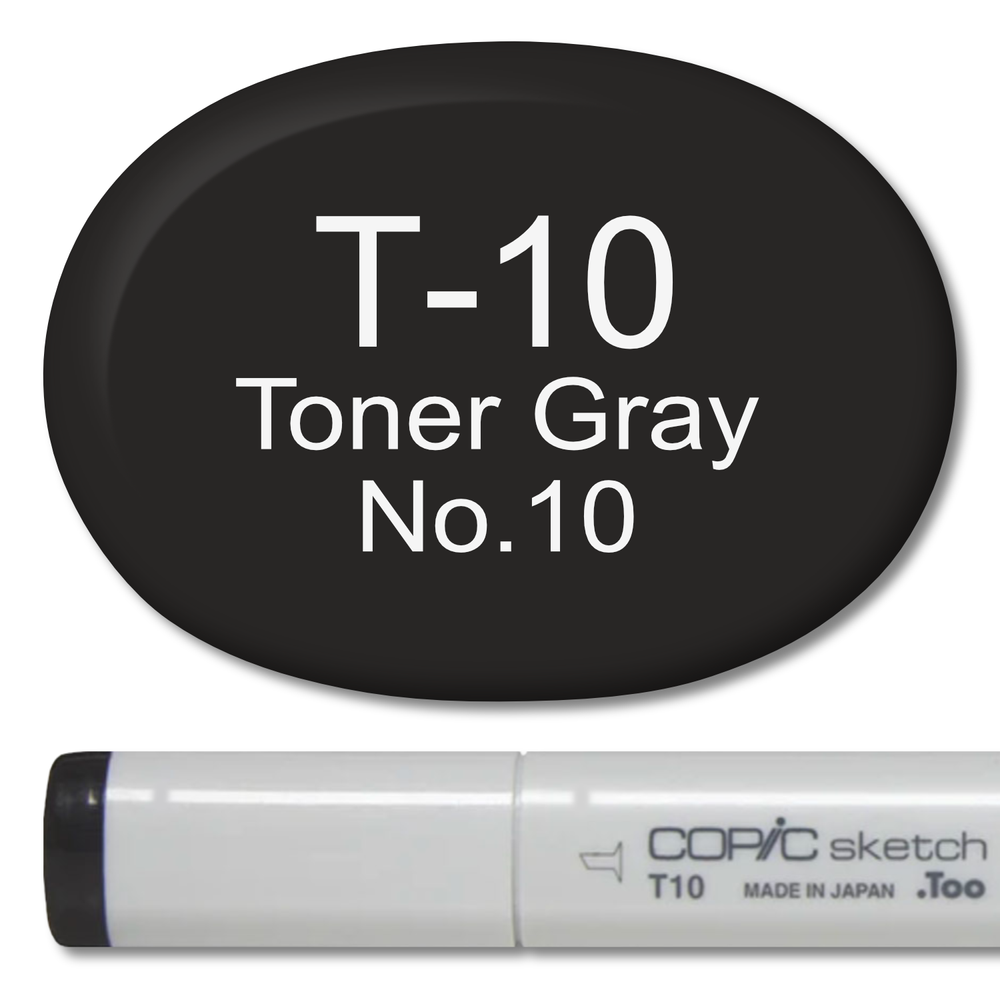 T10 - Copic Sketch Marker Toner Gray — Violeta Ink