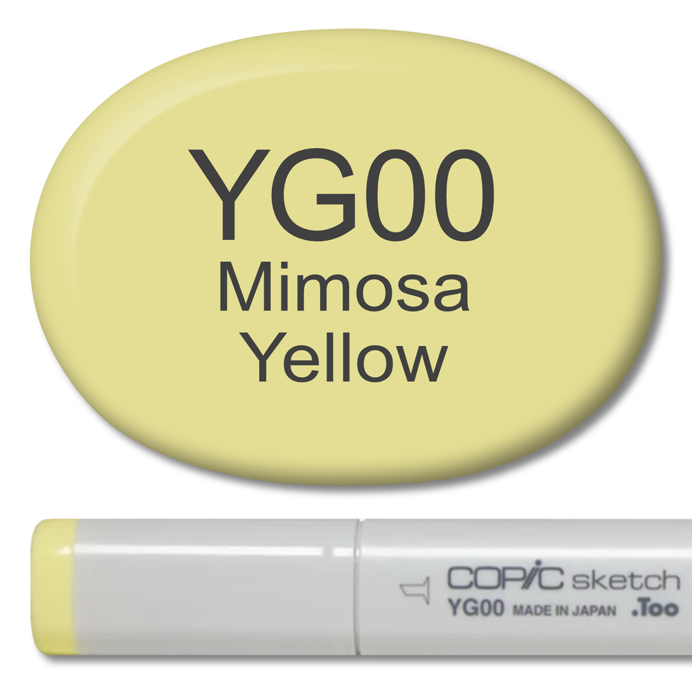 YG00 - Copic Sketch Marker Mimosa Yellow — Violeta Ink