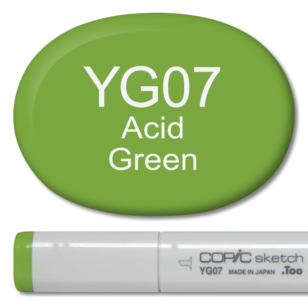 Lilycocoページ G00 - Copic Sketch Marker Jade Green — Violeta Ink