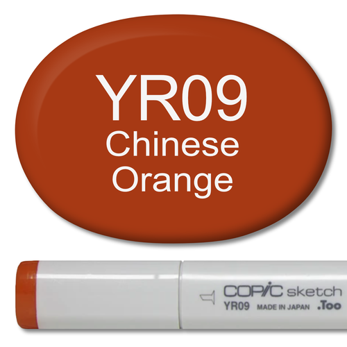 YR09 - Copic Sketch Marker Chinese Orange — Violeta Ink