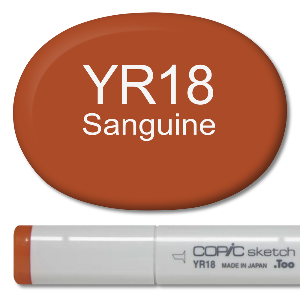 YR18 - Copic Sketch Marker Sanguine — Violeta Ink