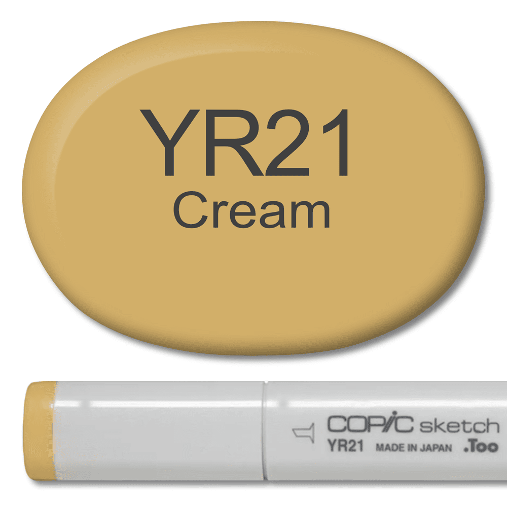 YR21 - Copic Sketch Marker Cream — Violeta Ink